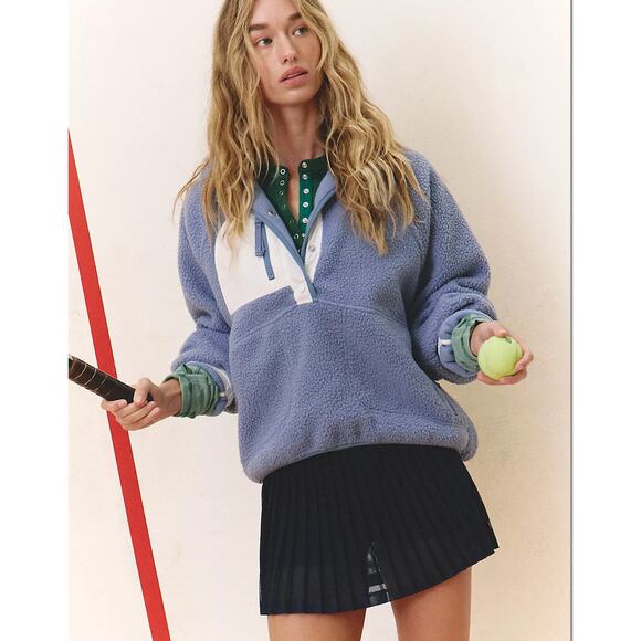 Free People FP Movement Women's Rally Ruffle Mini Skirt XL NWT - Picture 2 of 7